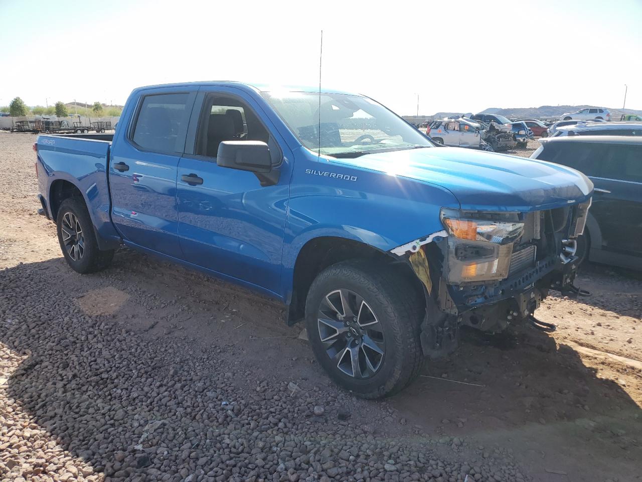 2022 CHEVROLET SILVERADO K1500 VIN:1GCPDAEK0NZ523055