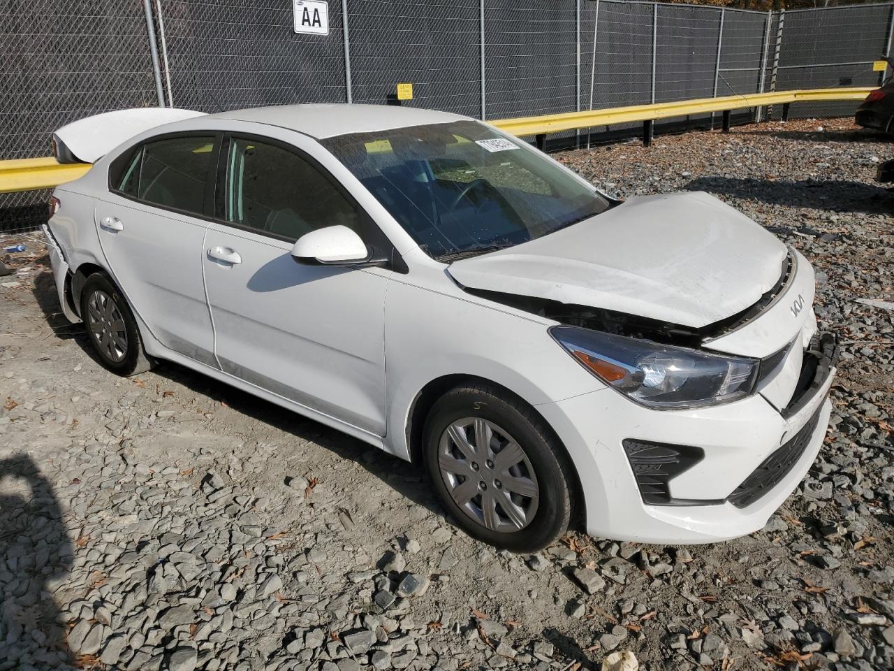 2022 KIA RIO LX VIN:3KPA24AD1NE504806