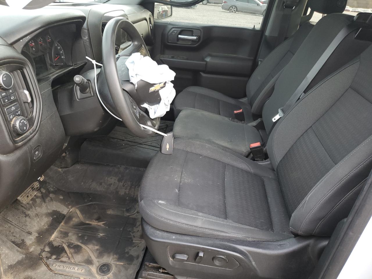 2022 CHEVROLET SILVERADO K1500 CUSTOM VIN:1GCPDBEK6NZ532753