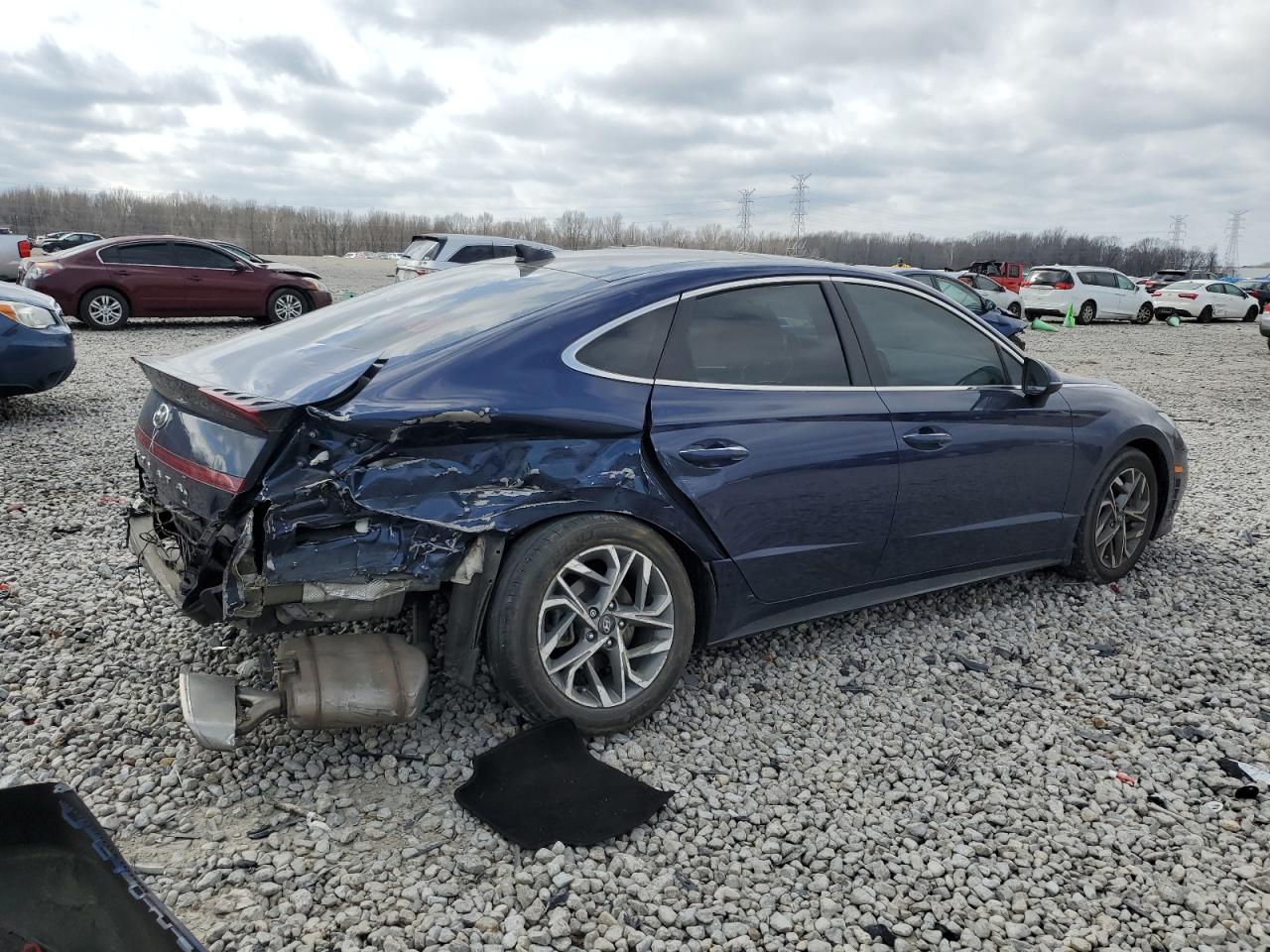 2022 HYUNDAI SONATA SEL VIN:5NPEF4JA2NH144548