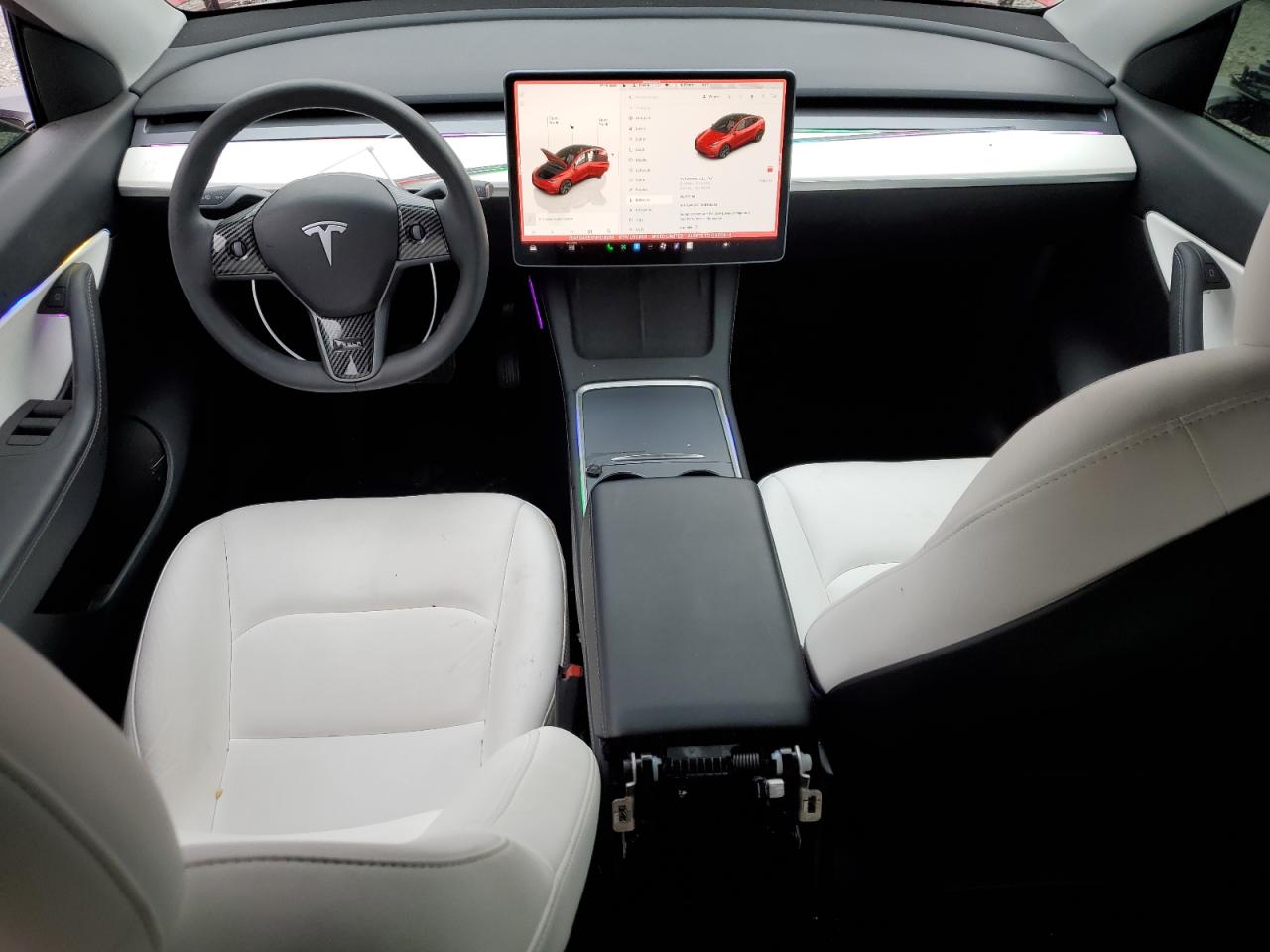 2022 TESLA MODEL Y  VIN:7SAYGAEEXNF519254