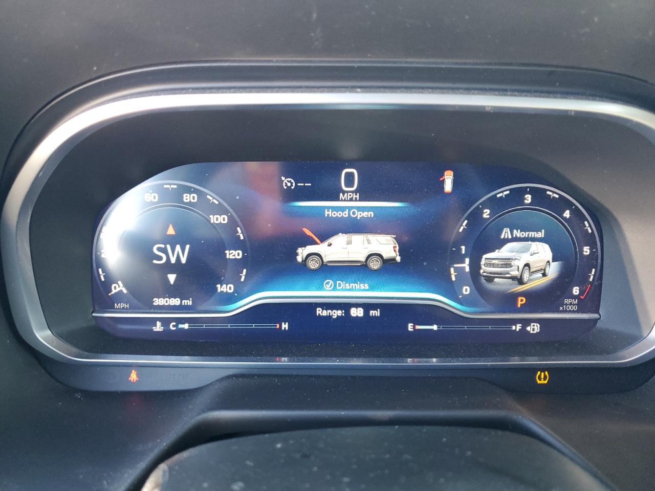 2023 CHEVROLET TAHOE C1500 LT VIN:1GNSCNKD1PR432722