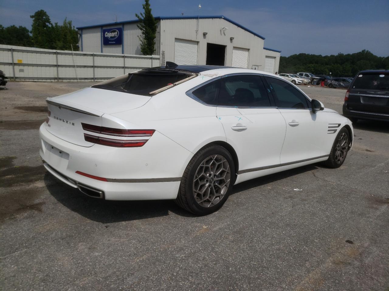 2022 GENESIS G80 BASE VIN:KMTGB4SC3NU139810