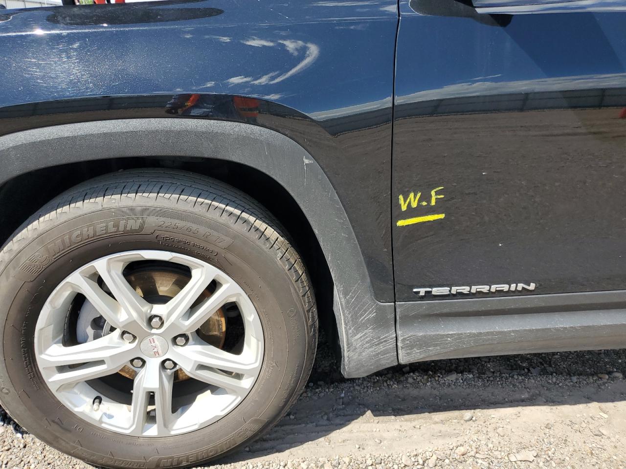 2022 GMC TERRAIN SLE VIN:3GKALMEV3NL188826