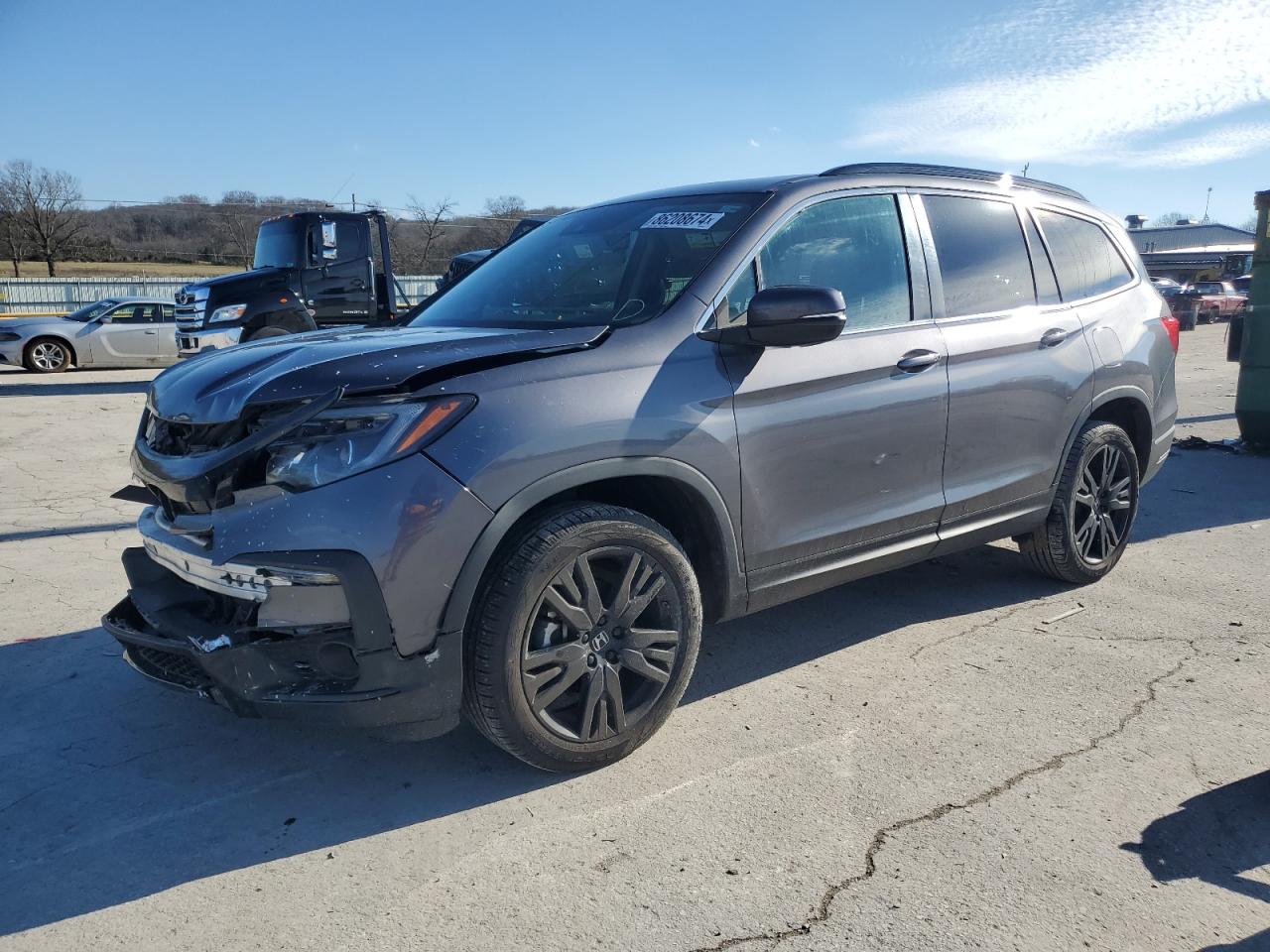 2022 HONDA PILOT SE VIN:5FNYF6H20NB003001