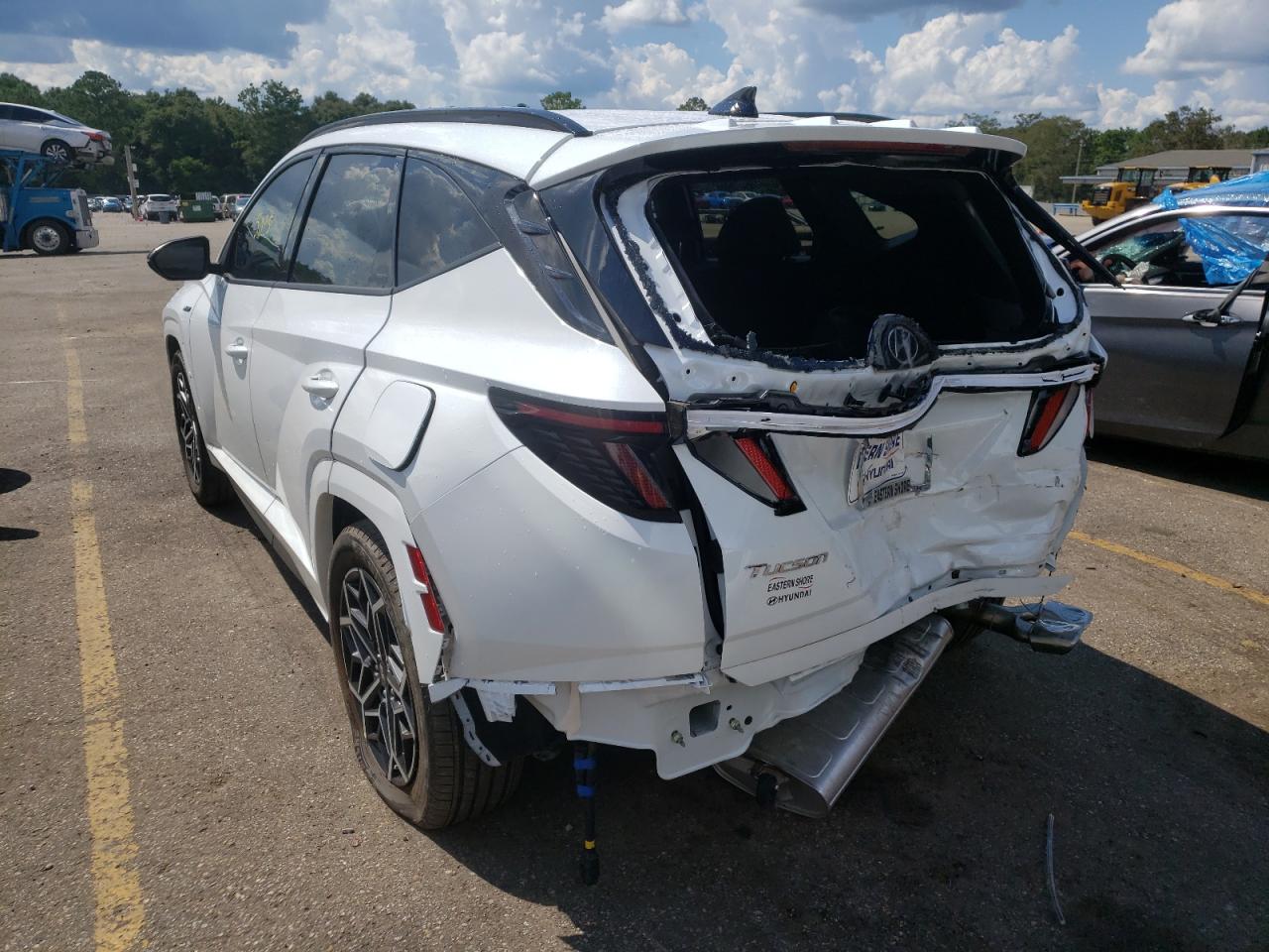 2022 HYUNDAI TUCSON N LINE VIN:KM8JF3AE4NU144001
