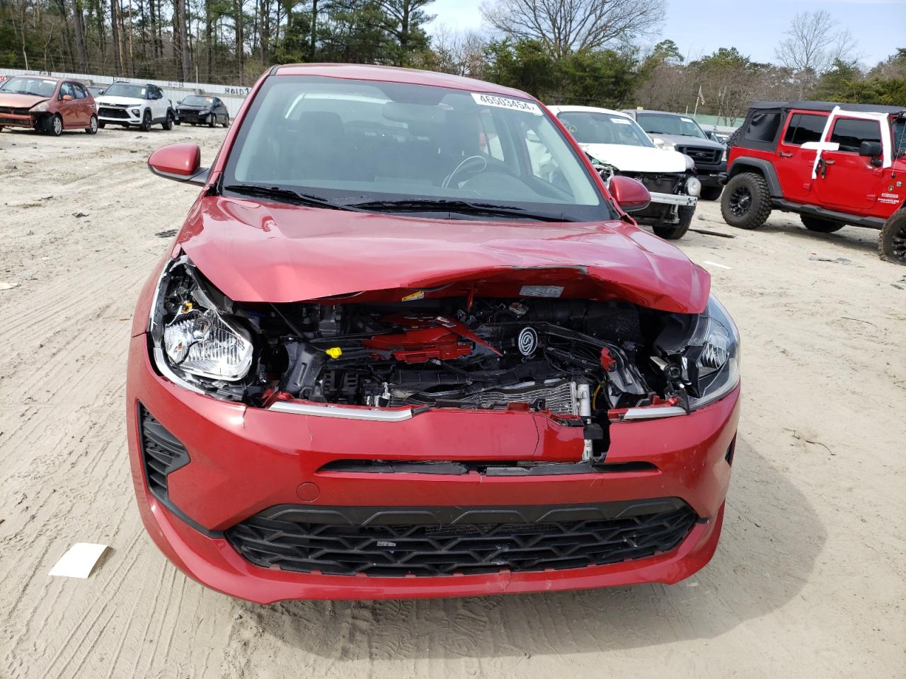 2022 KIA RIO LX VIN:3KPA24AD3NE476085