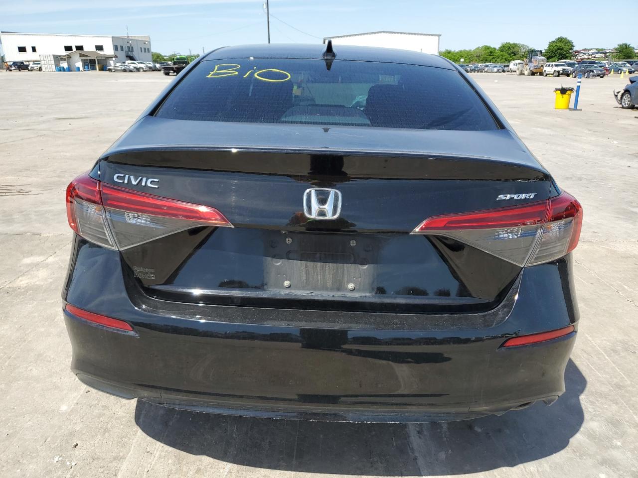 2022 HONDA CIVIC SPORT VIN:2HGFE2F54NH549280