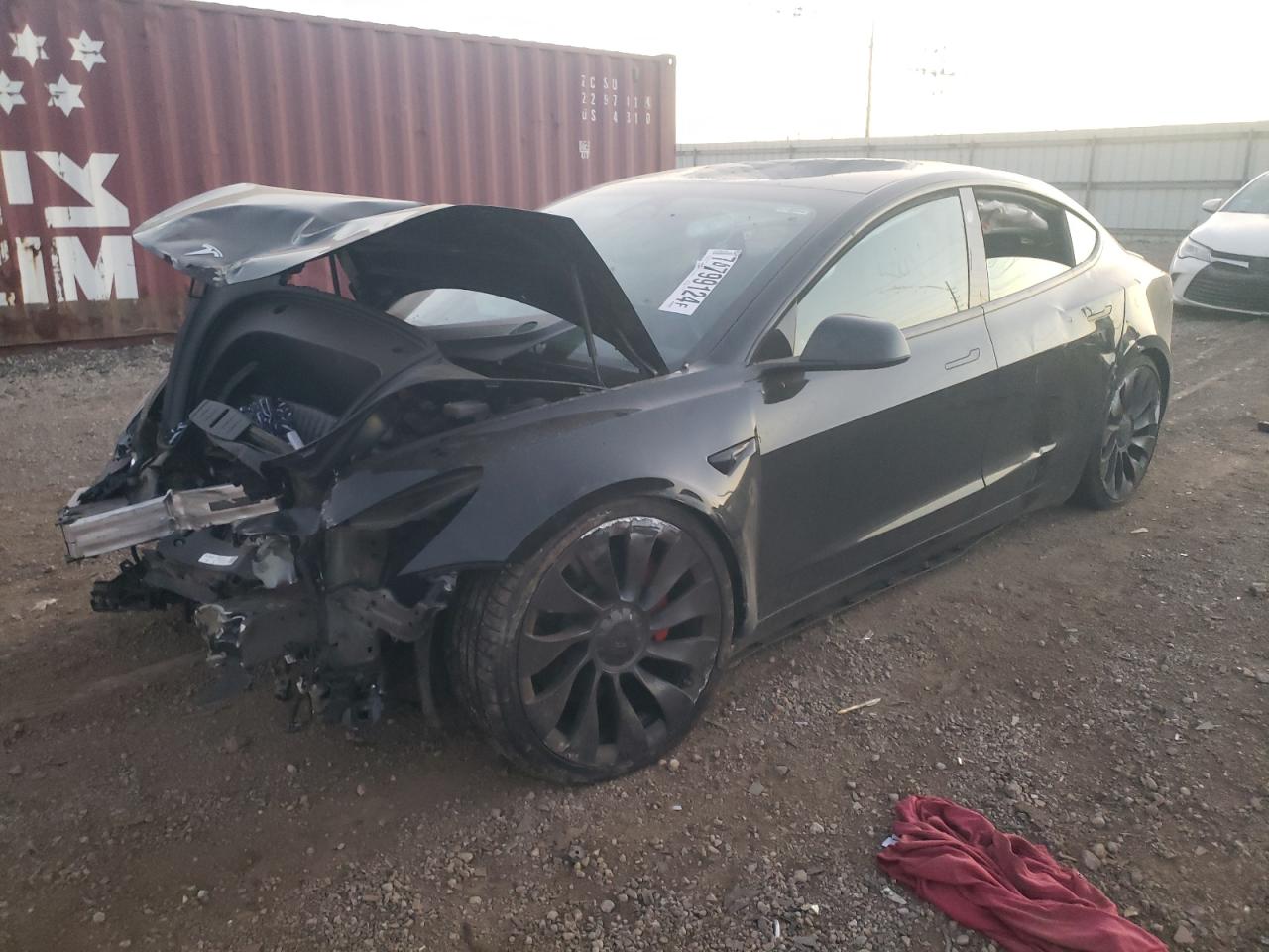 2023 TESLA MODEL 3  VIN:5YJ3E1EC9PF628223