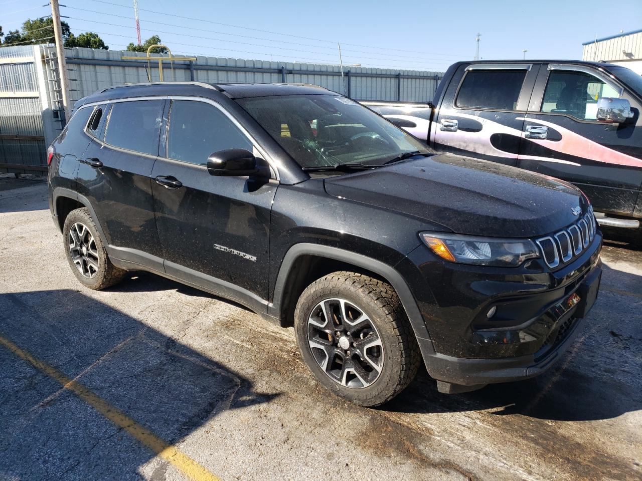 2022 JEEP COMPASS LATITUDE VIN:3C4NJDBB8NT134676
