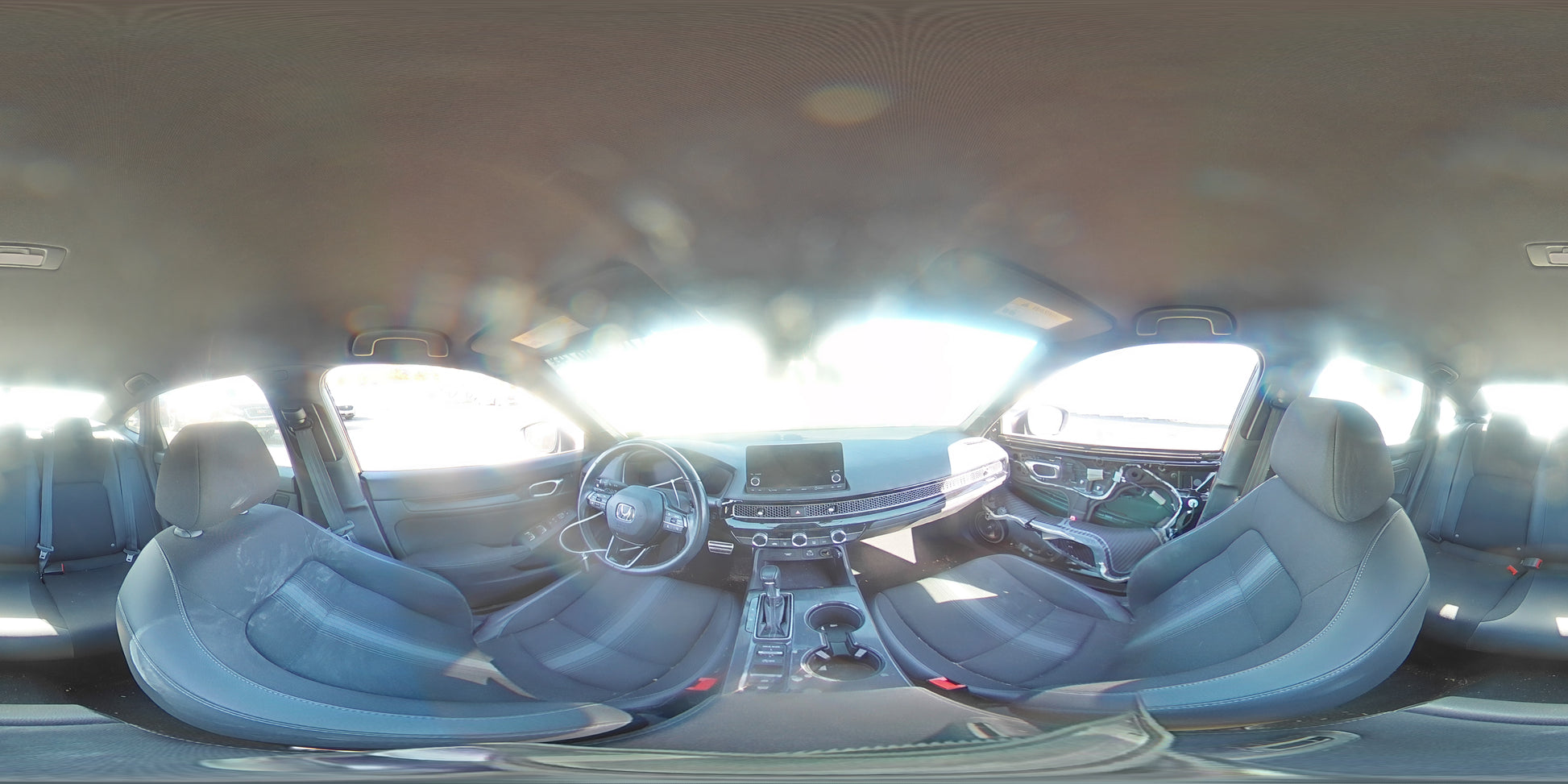 2023 HONDA CIVIC SPORT VIN:2HGFE2F54PH518565