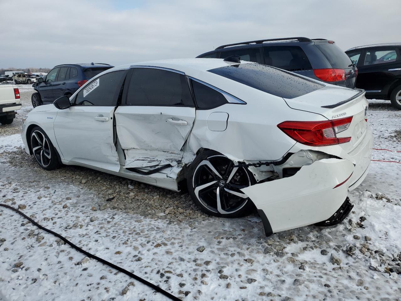 2022 HONDA ACCORD HYBRID SPORT VIN:1HGCV3F23NA043243