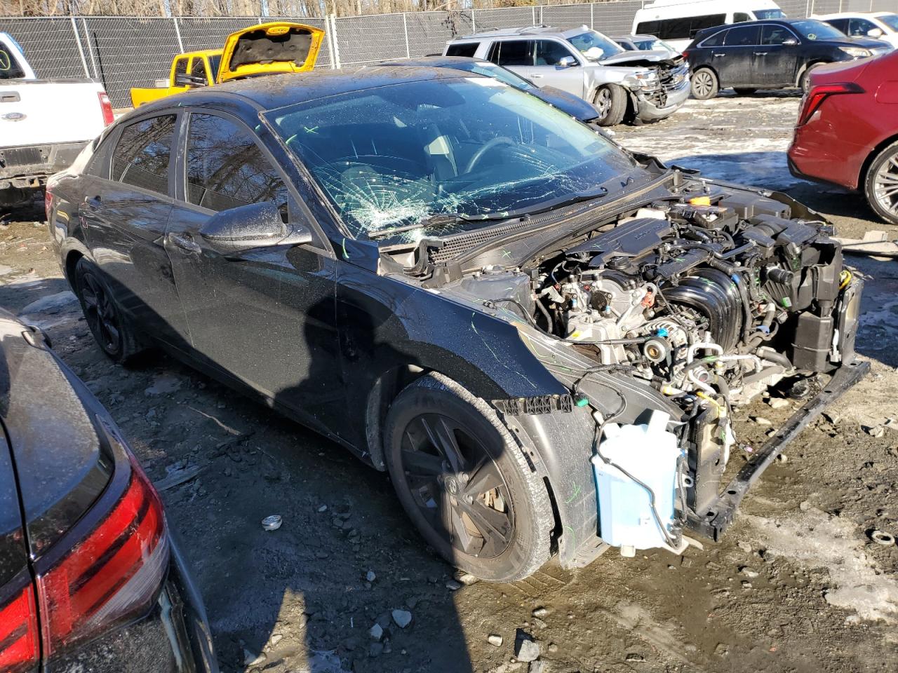 2022 HYUNDAI ELANTRA SEL VIN:KMHLM4AG4NU218765