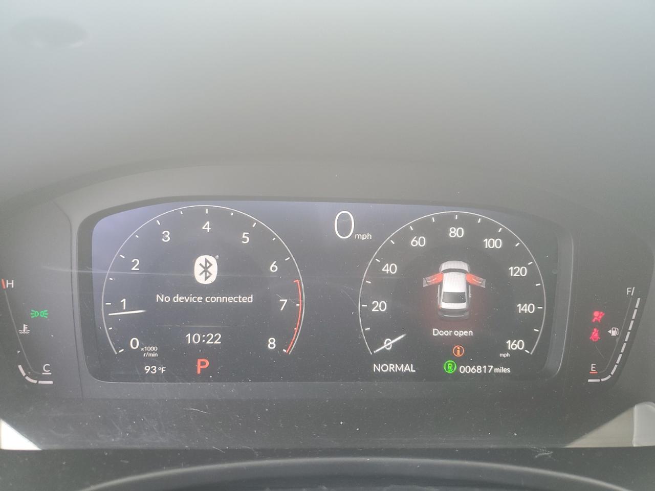 2024 HONDA CIVIC TOURING VIN:2HGFE1F94RH309360