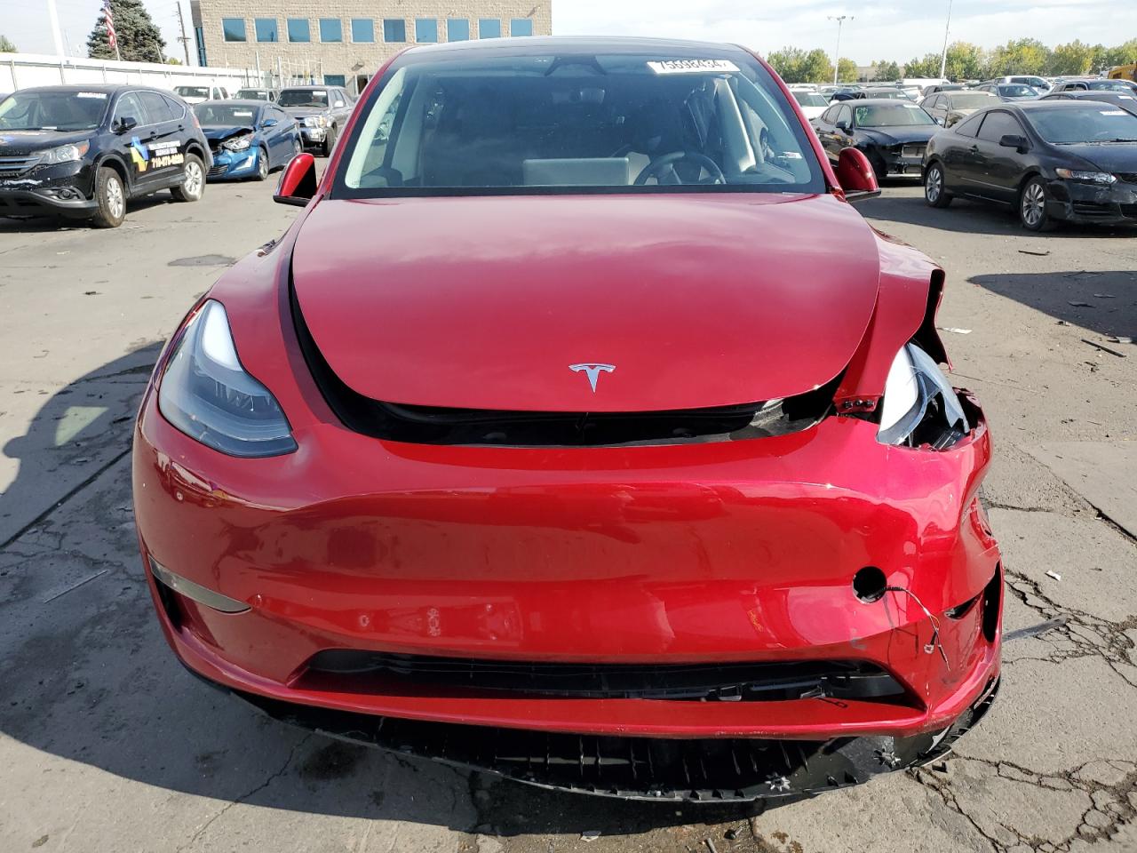 2024 TESLA MODEL Y  VIN:7SAYGDEE5RA255736