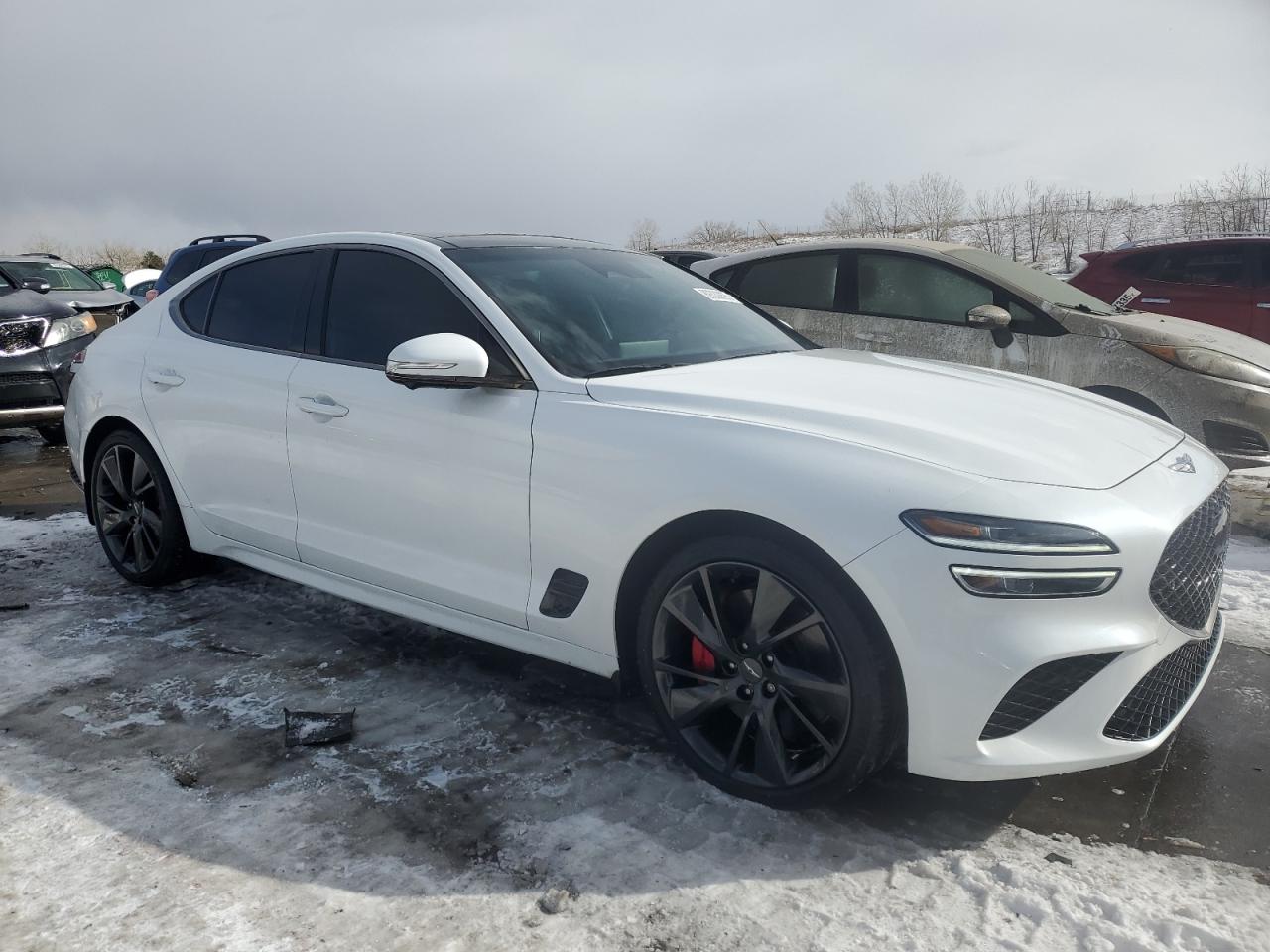 2022 GENESIS G70 BASE VIN:KMTG54TE0NU092761