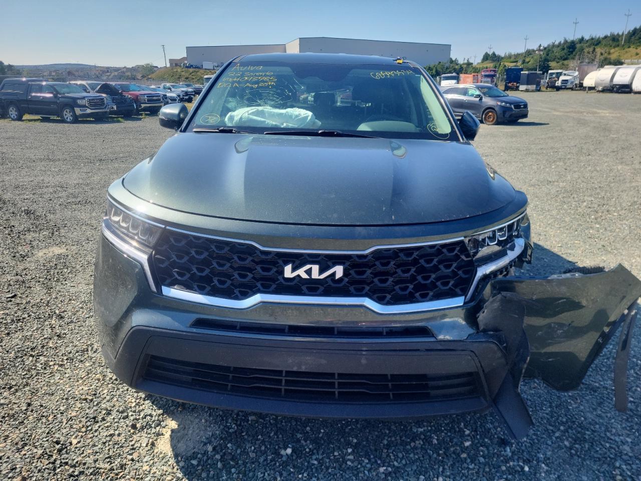 2022 KIA SORENTO LX VIN:5XYRGDLC6NG093785