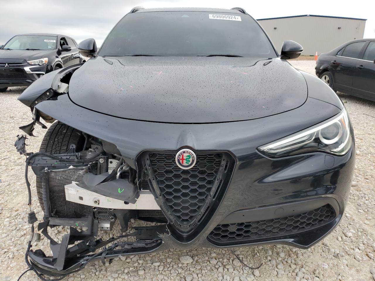 2022 ALFA ROMEO STELVIO TI VIN:ZASPAKBNXN7D48443