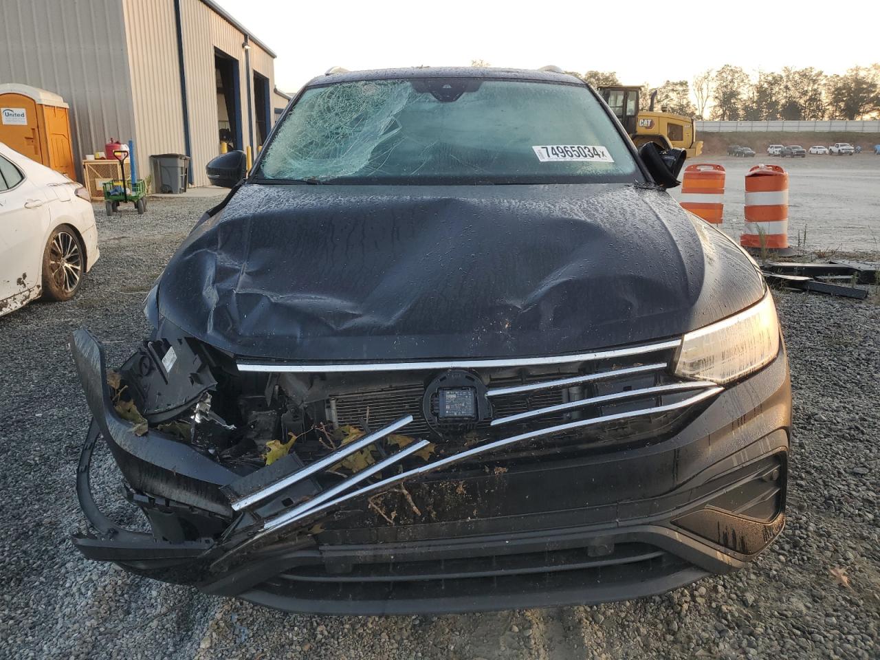 2022 VOLKSWAGEN TIGUAN SE VIN:3VV2B7AX1NM078543