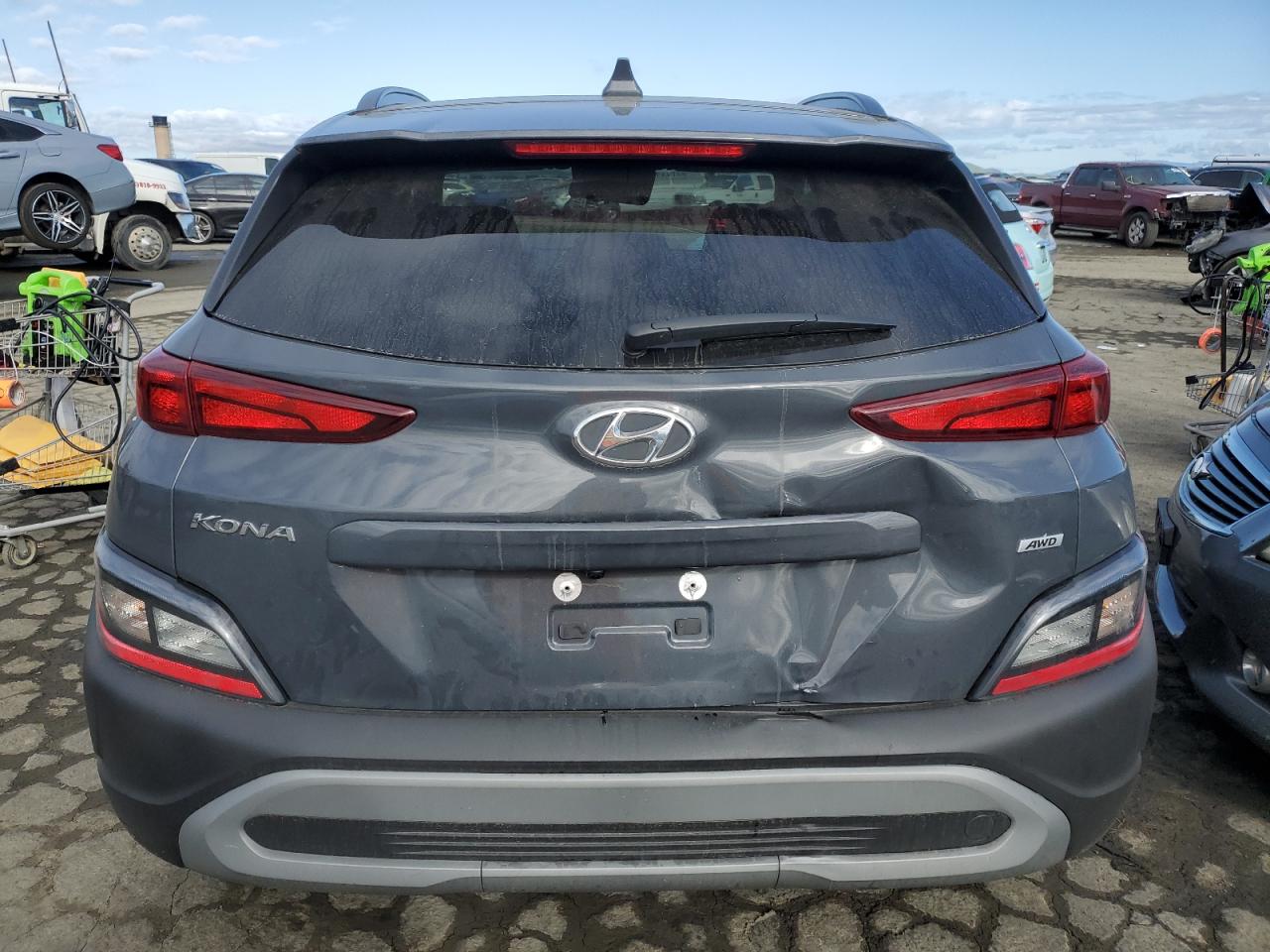 2023 HYUNDAI KONA SEL VIN:KM8K3CAB6PU007745