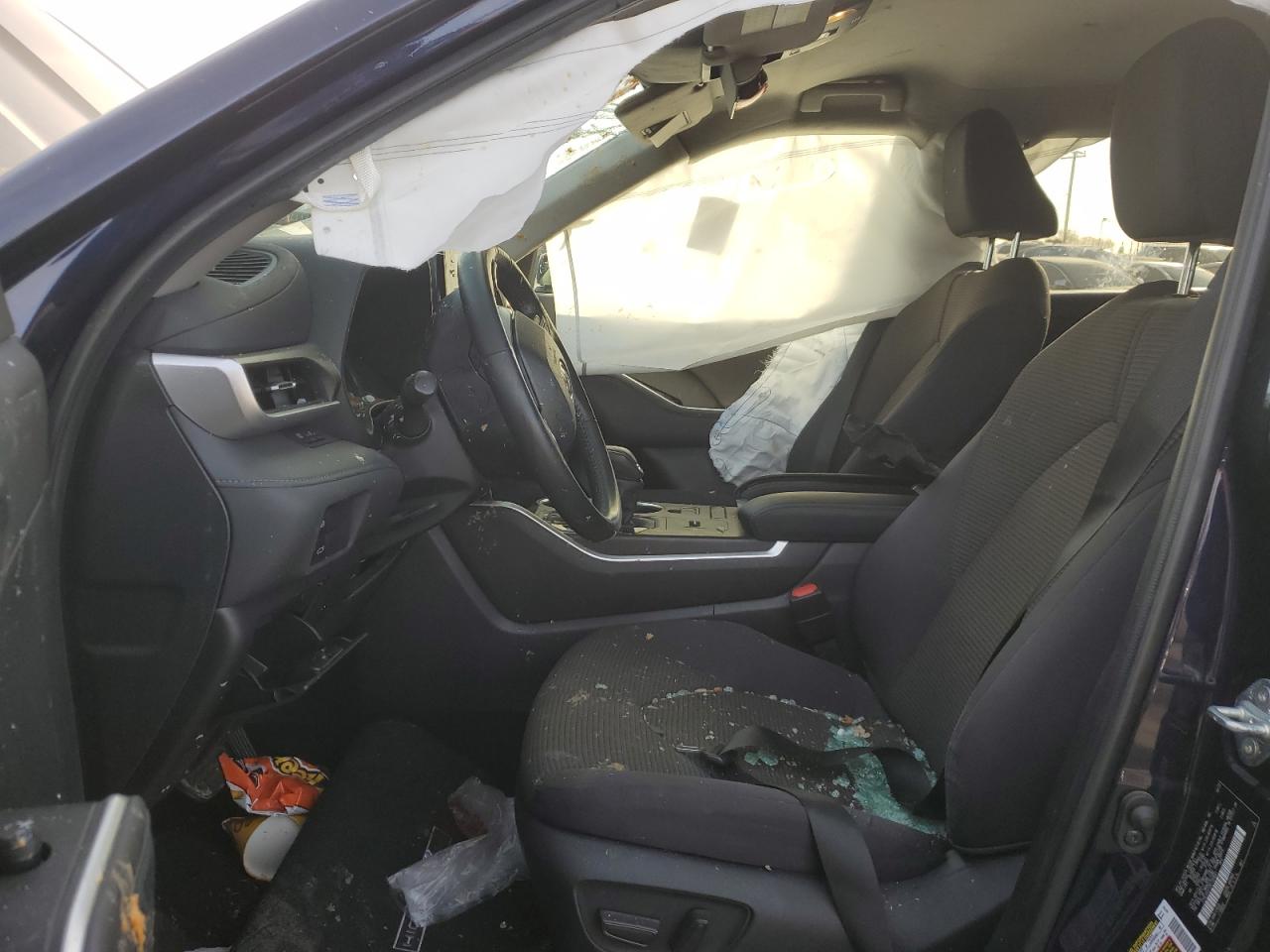 2022 TOYOTA HIGHLANDER L VIN:5TDZZRAH4NS560663