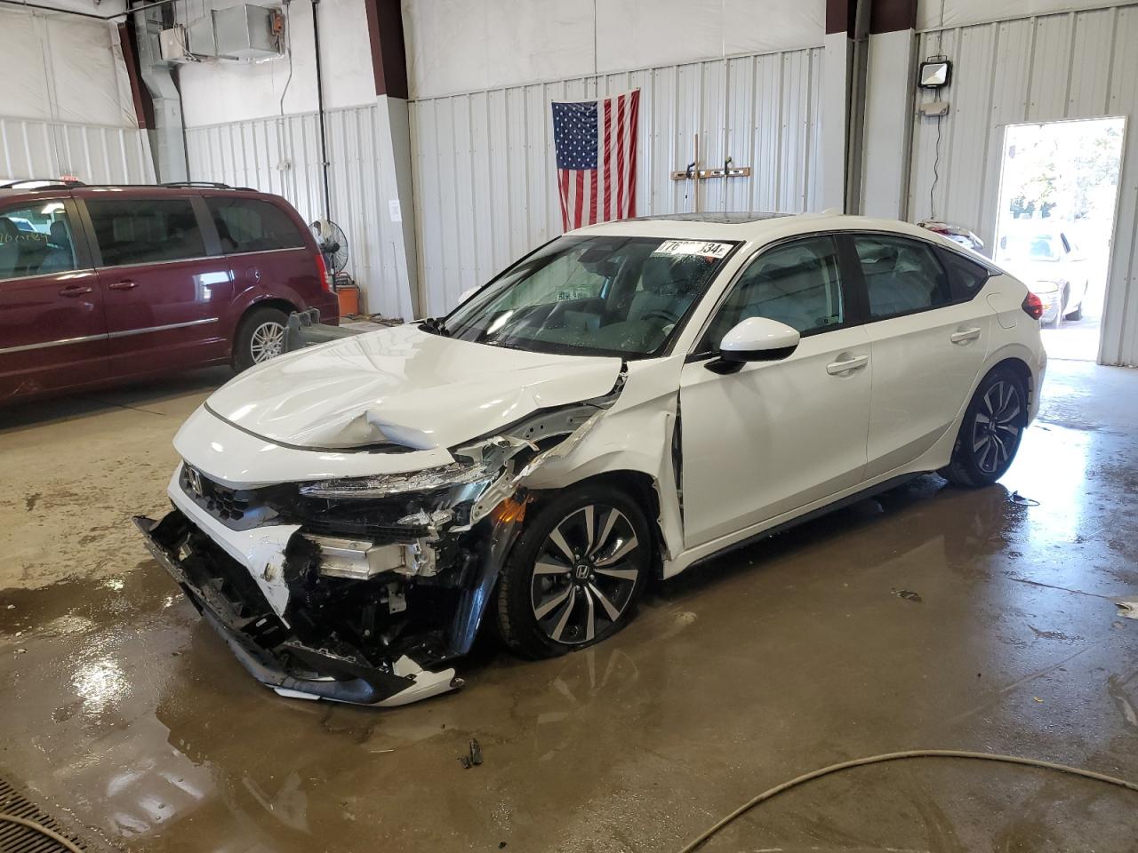 2024 HONDA CIVIC EXL VIN:19XFL1H72RE000921