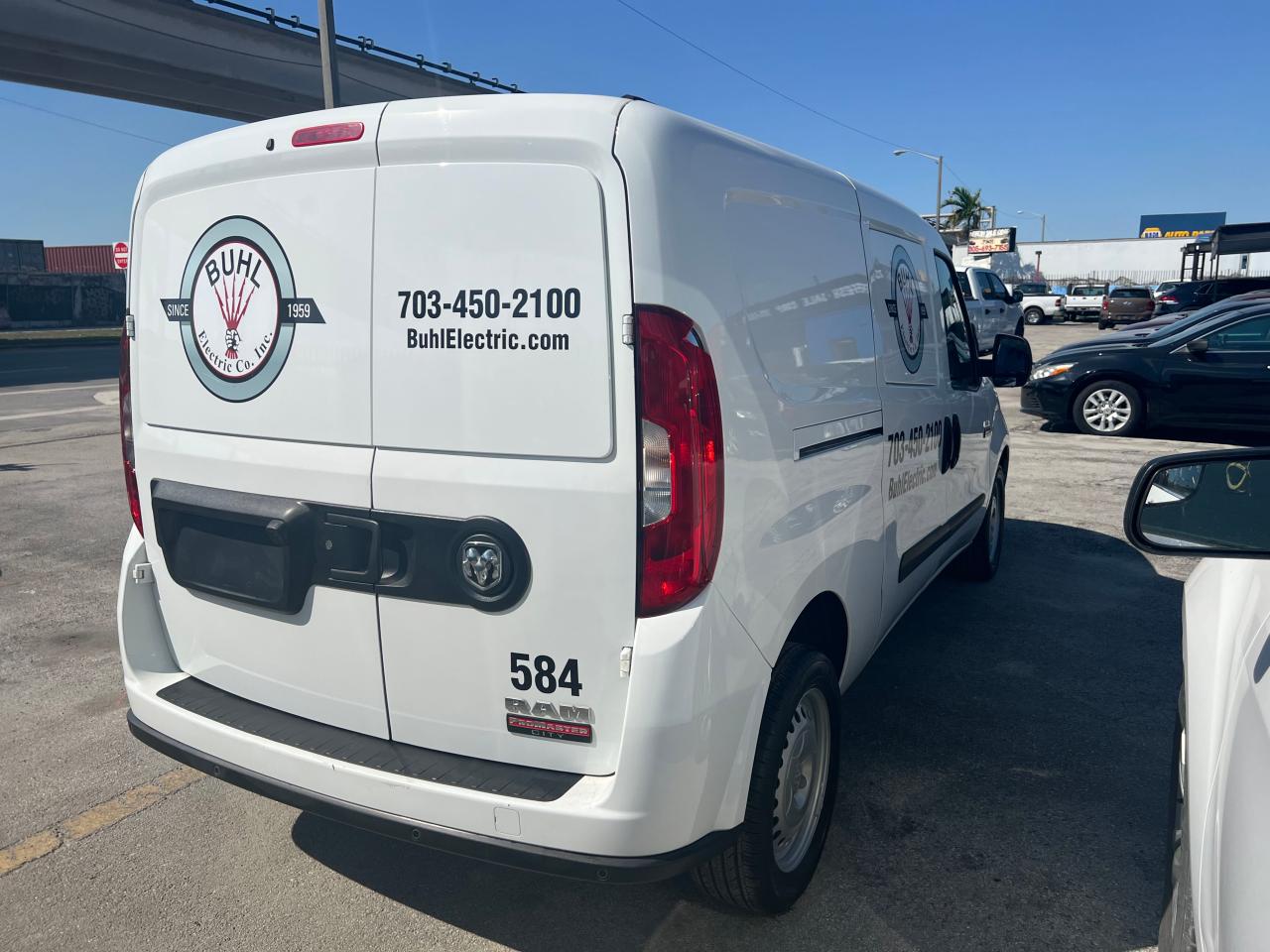2022 RAM PROMASTER CITY TRADESMAN VIN:ZFBHRFAB3N6X61690