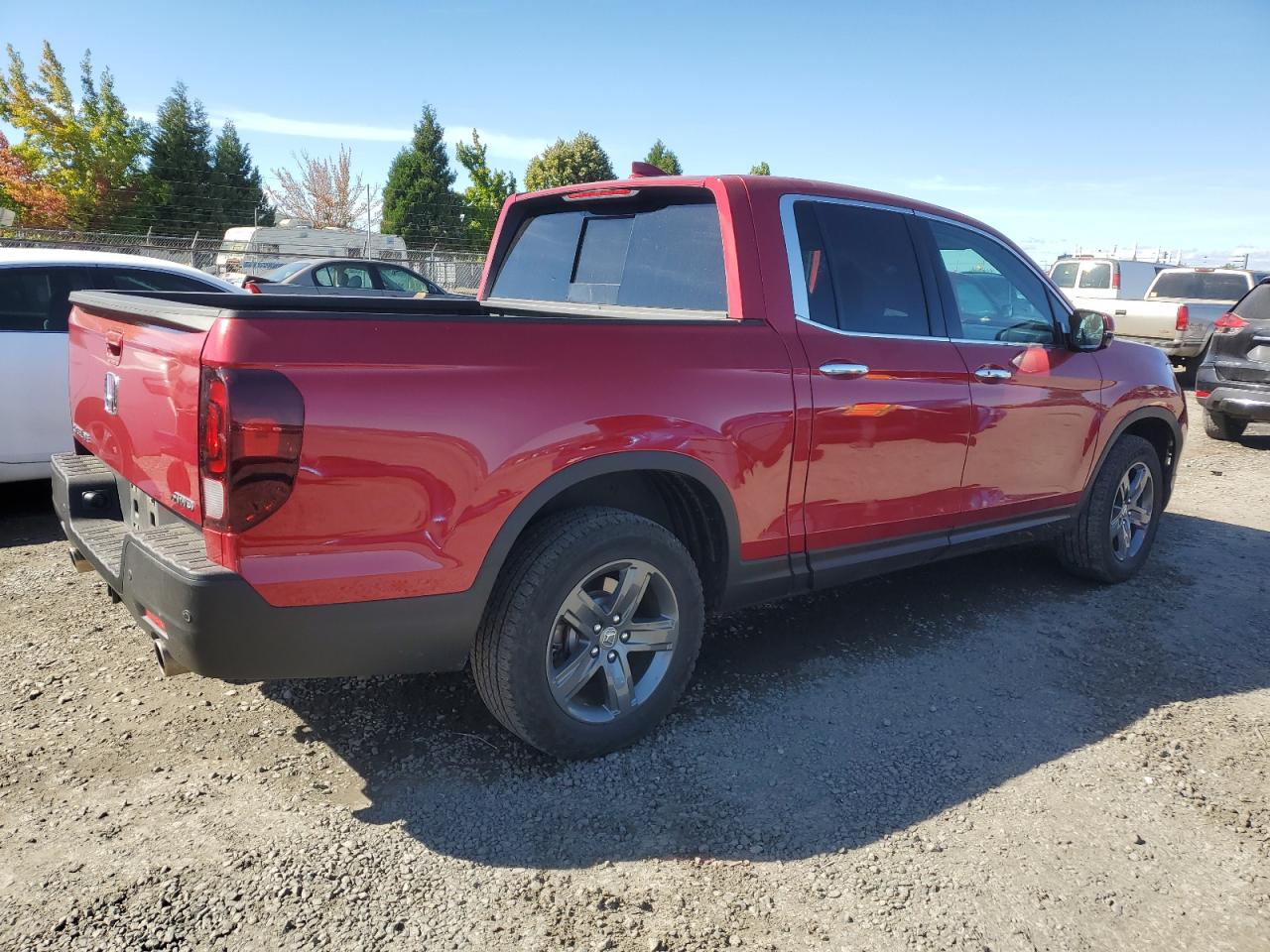 2023 HONDA RIDGELINE RTL-E VIN:5FPYK3F70PB048197