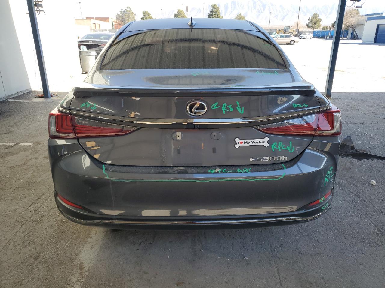 2023 LEXUS ES 300H F SPORT HANDLING VIN:58ABA1C16PU032247