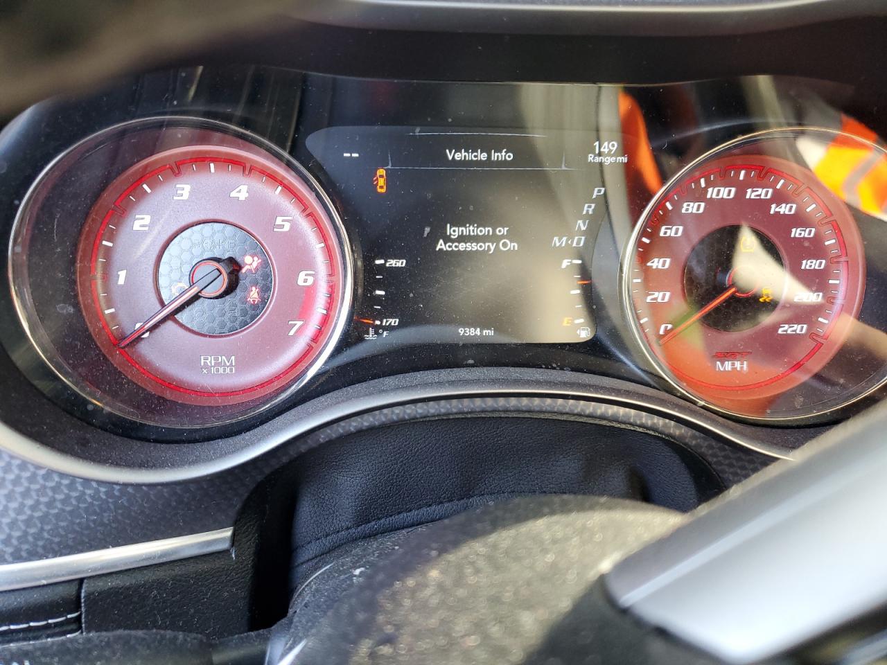 2022 DODGE CHARGER SRT HELLCAT VIN:2C3CDXL99NH195172