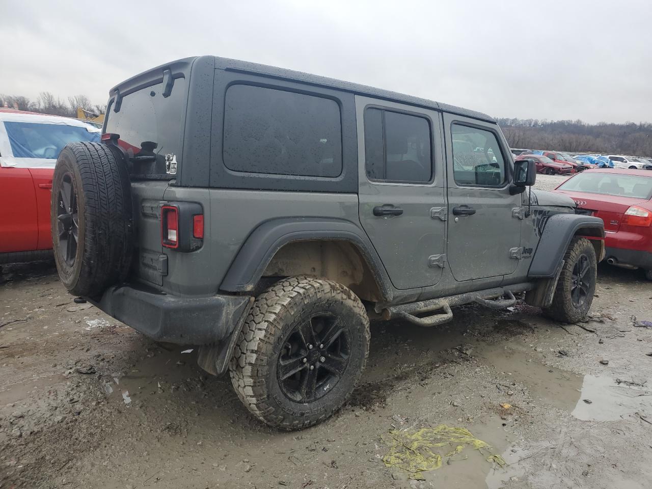 2022 JEEP WRANGLER UNLIMITED SPORT VIN:1C4HJXDN5NW225808