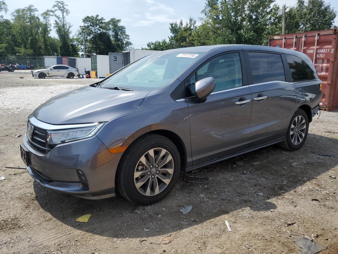 2024 HONDA ODYSSEY EXL VIN:5FNRL6H6XRB053927