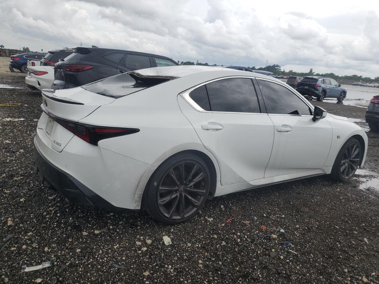 2022 LEXUS IS 350 F SPORT VIN:JTHGZ1B21N5055915