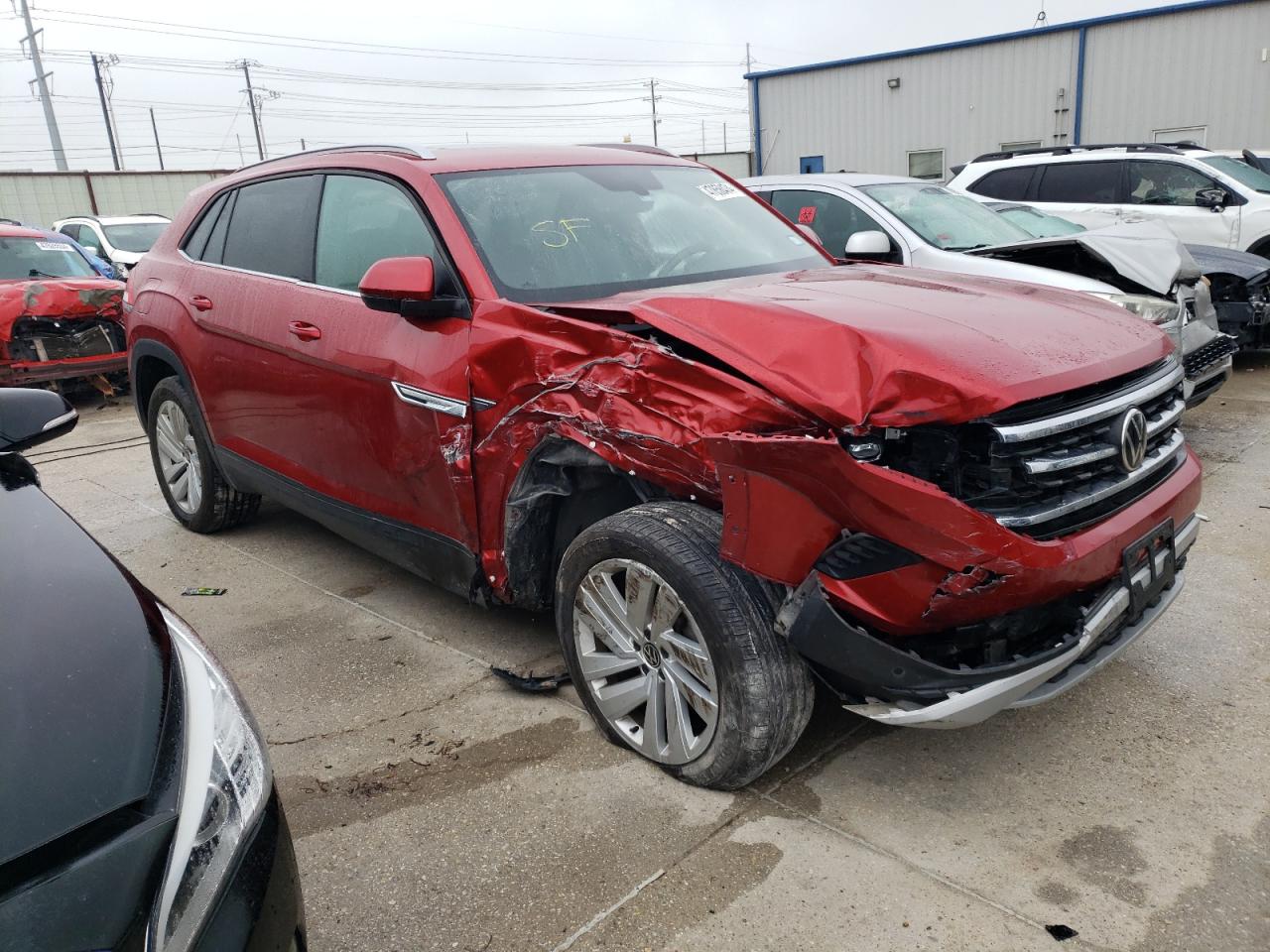 2022 VOLKSWAGEN ATLAS CROSS SPORT SE VIN:1V2KE2CA8NC225734