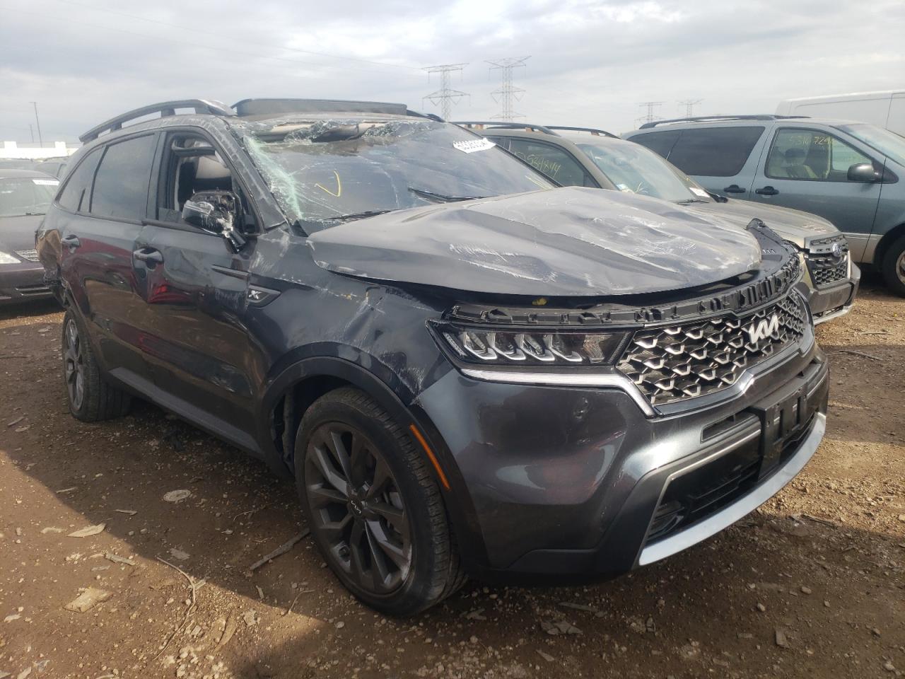 2022 KIA SORENTO EX VIN:5XYRHDLF4NG133918