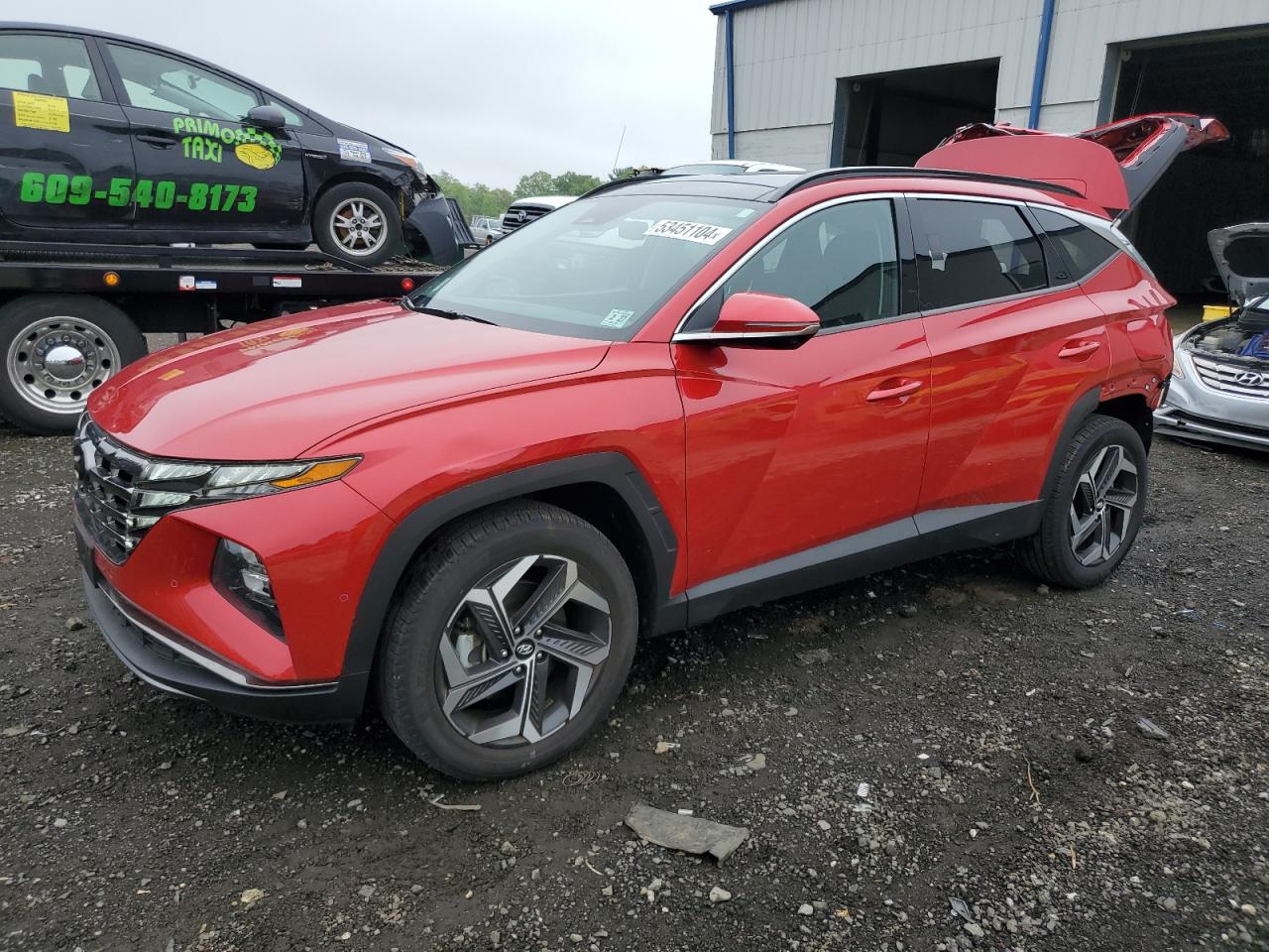 2022 HYUNDAI TUCSON LIMITED VIN:5NMJECAE0NH083826