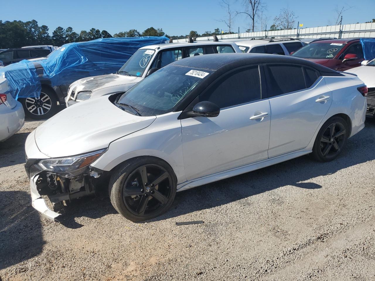 2022 NISSAN SENTRA SR VIN:3N1AB8DV4NY263370