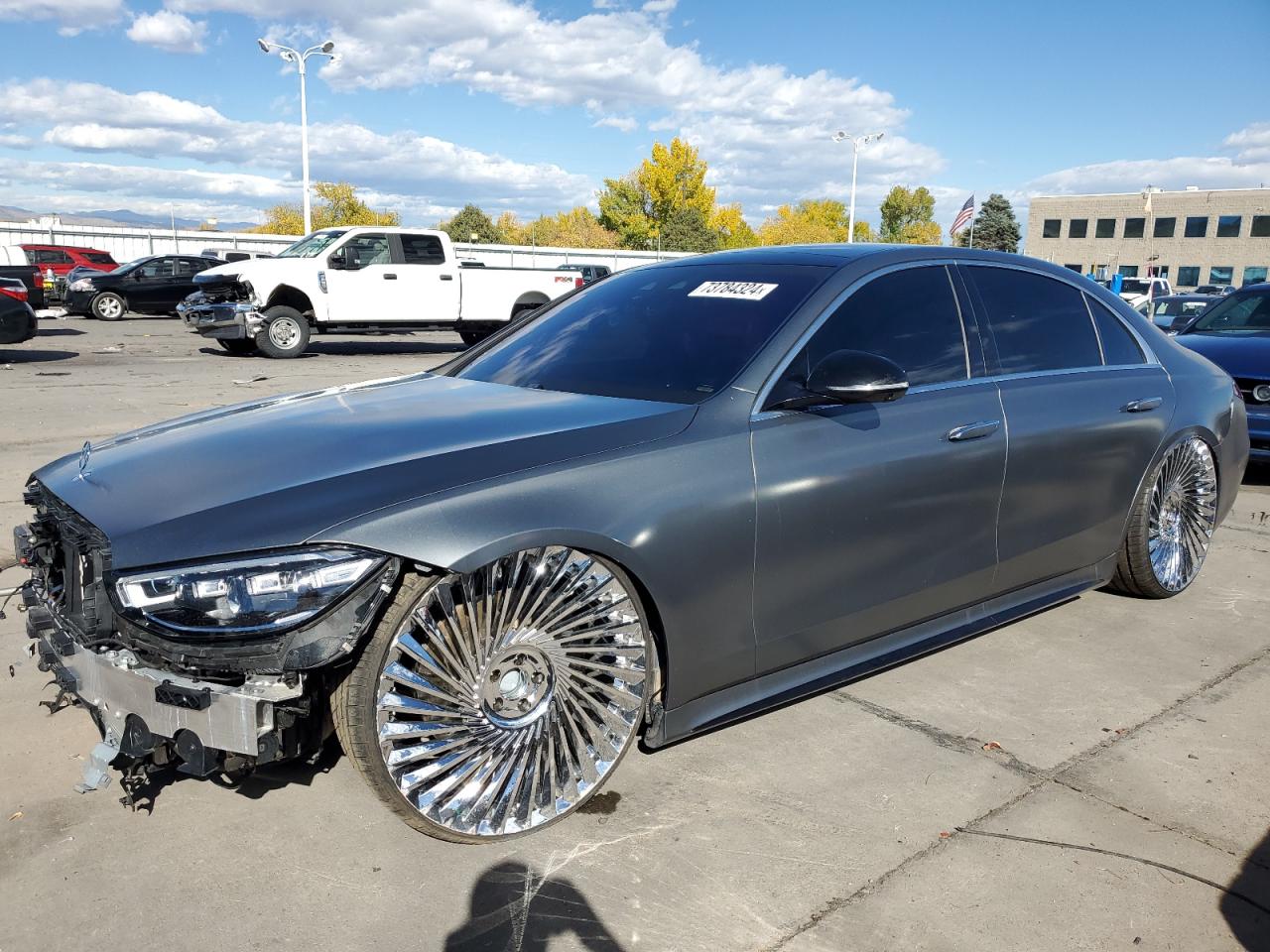 2022 MERCEDES-BENZ S 580 4MATIC VIN:W1K6G7GB8NA105172