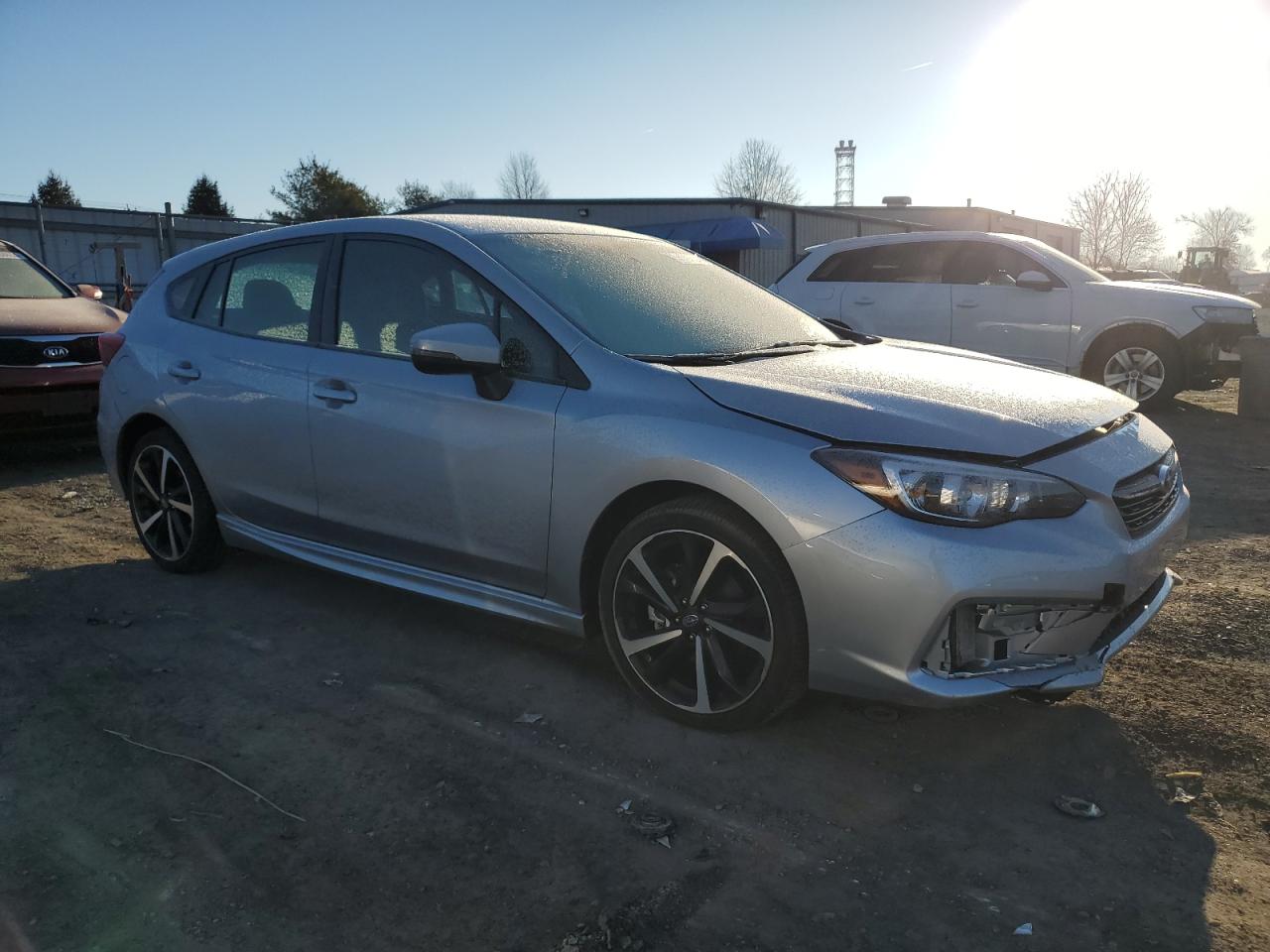 2022 SUBARU IMPREZA SPORT VIN:4S3GTAM65N3705215