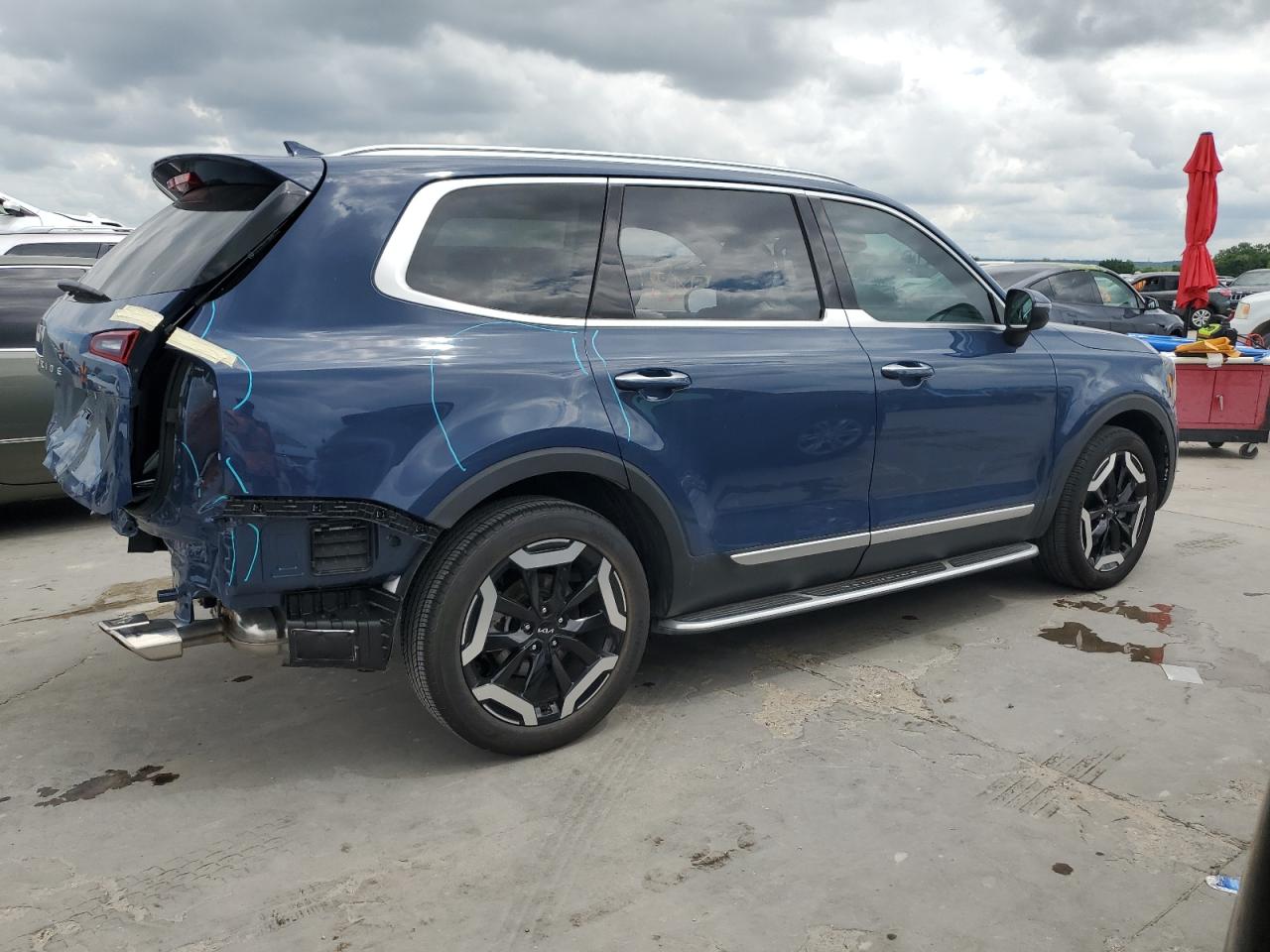 2023 KIA TELLURIDE S VIN:5XYP64GC4PG392733