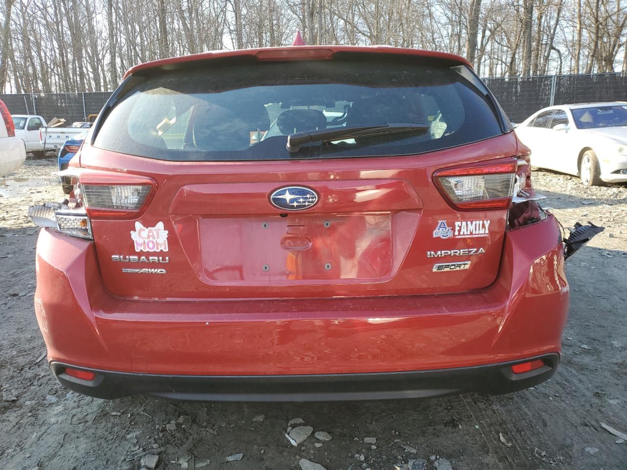 2023 SUBARU IMPREZA SPORT VIN:4S3GTAL6XP3708812