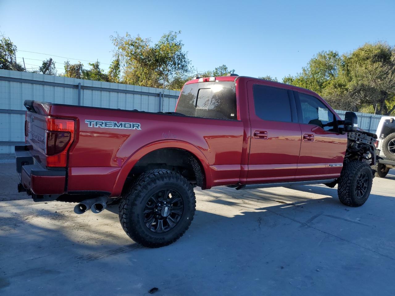 2022 FORD F250 SUPER DUTY VIN:1FT8W2BT1NEF55151