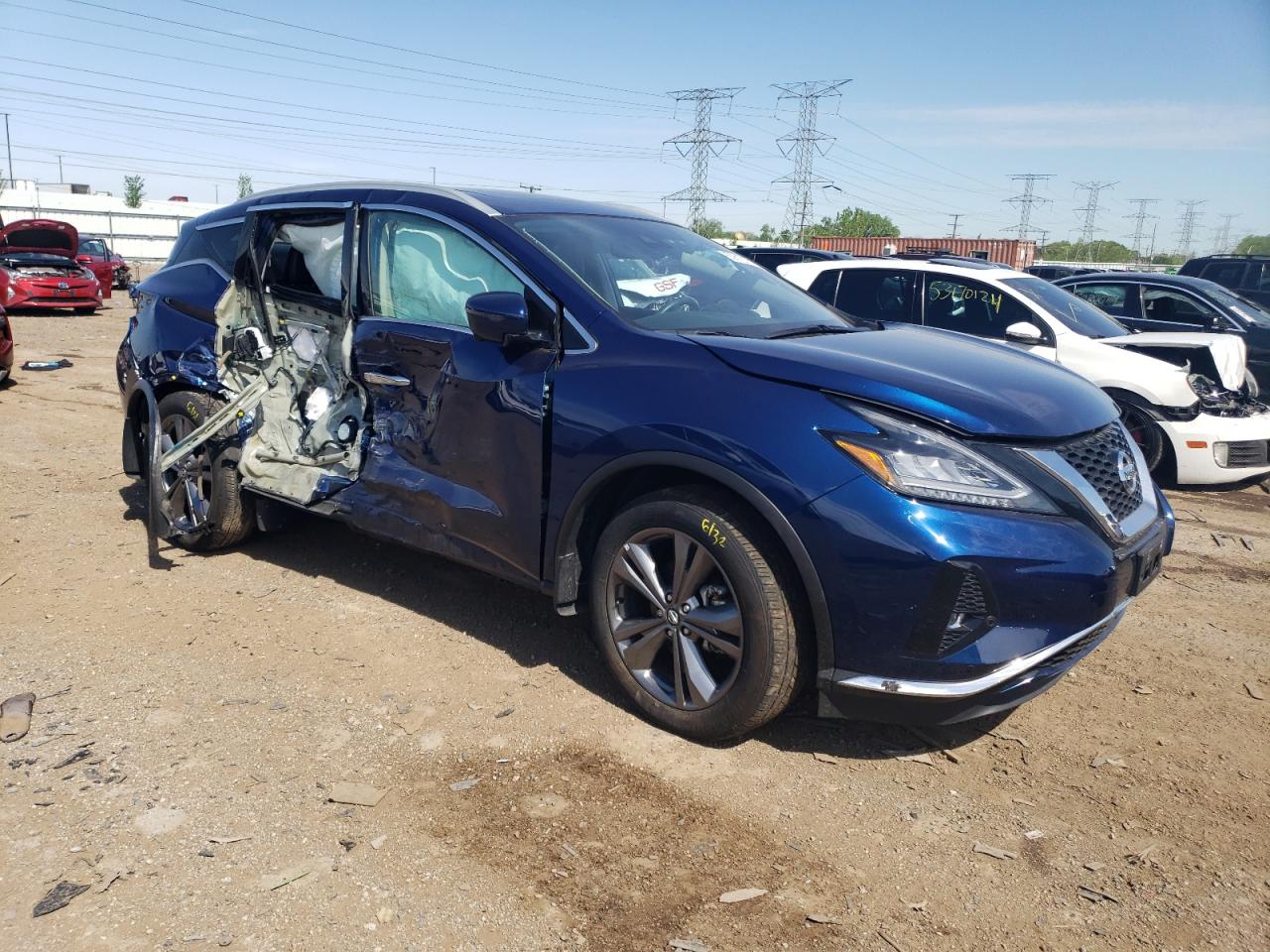 2022 NISSAN MURANO PLATINUM VIN:5N1AZ2DS6NC130657