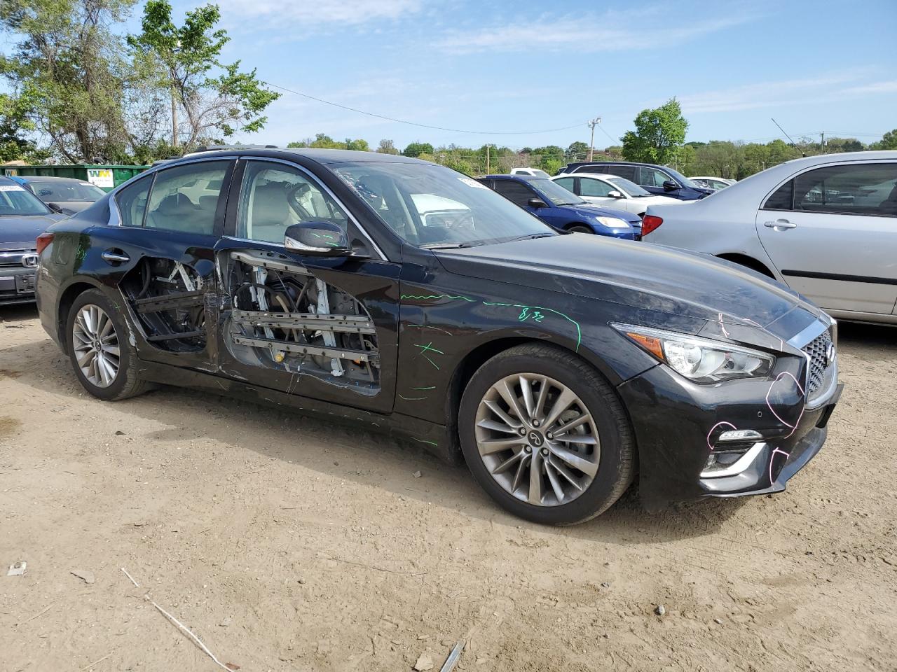 2023 INFINITI Q50 LUXE VIN:JN1EV7BR5PM540316