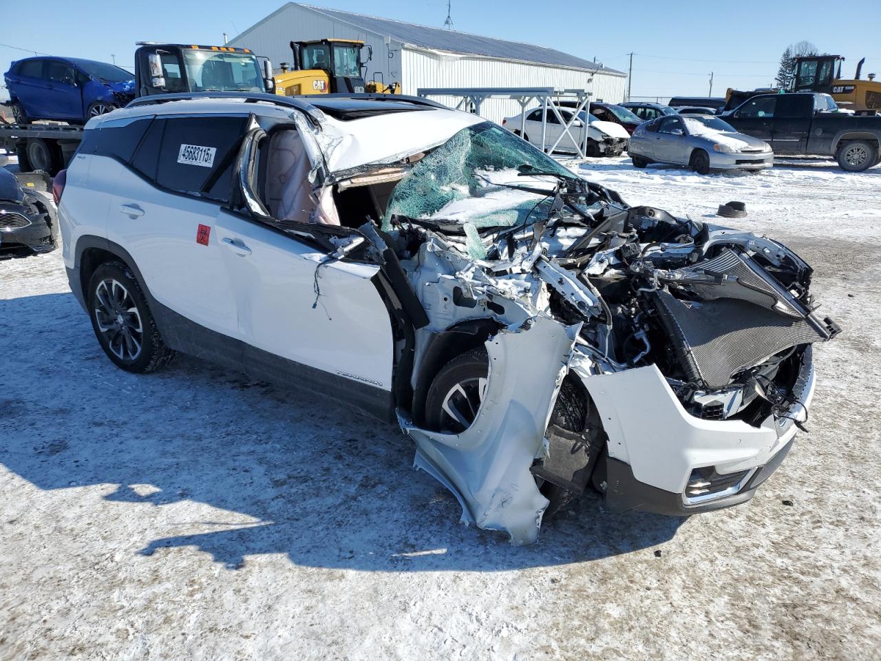 2022 GMC TERRAIN SLT VIN:3GKALPEV5NL222881