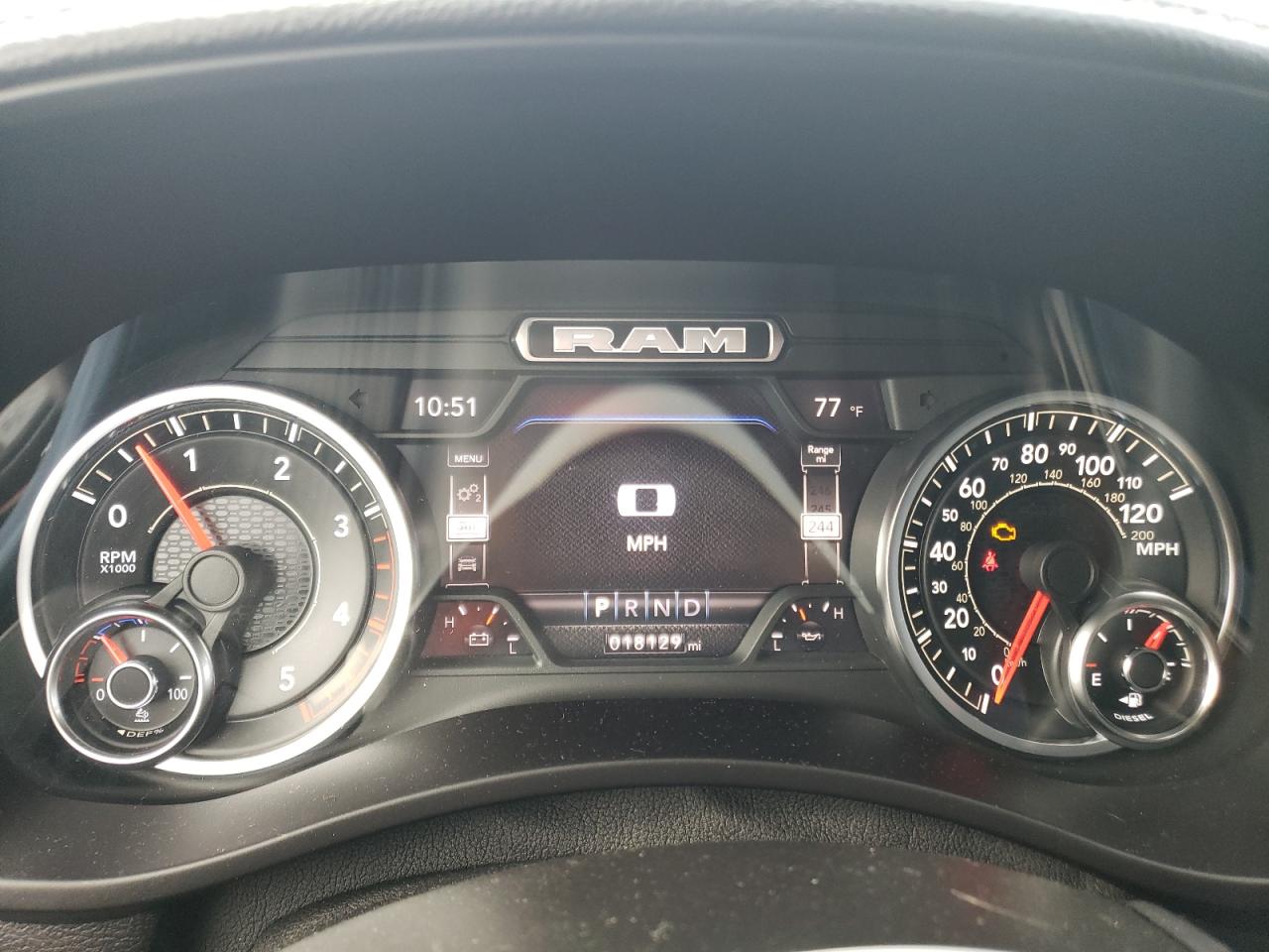 2022 RAM 2500 LARAMIE VIN:3C6UR5FL6NG313330