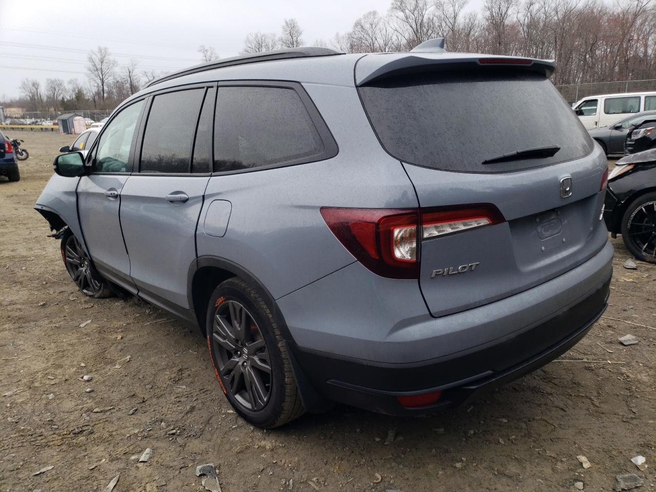 2022 HONDA PILOT SPORT VIN:5FNYF6H36NB080870