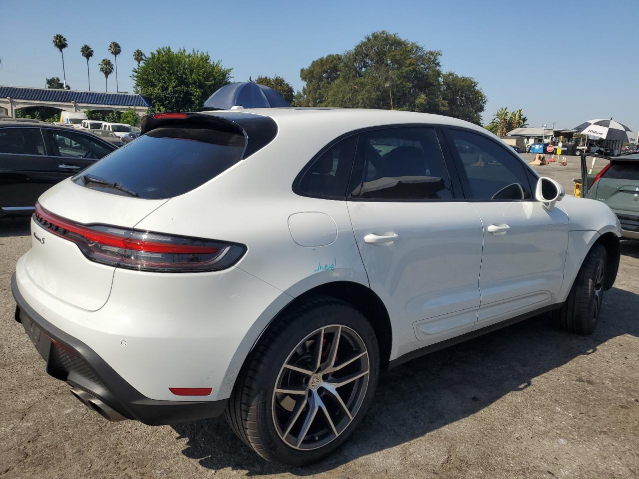 2022 PORSCHE MACAN S VIN:WP1AG2A56NLB20640