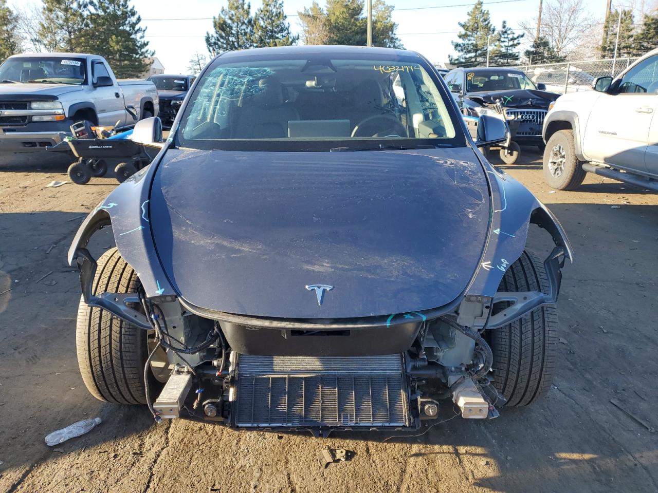 2023 TESLA MODEL Y  VIN:7SAYGDEE4PA210932