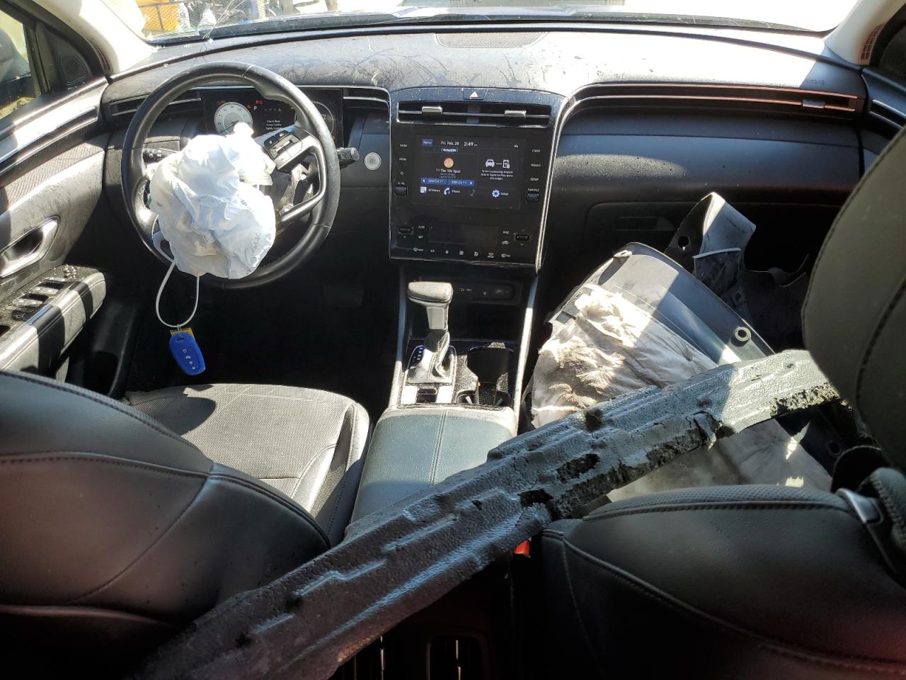 2022 HYUNDAI TUCSON SEL VIN:5NMJC3AE2NH002802